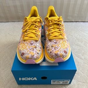 SOLD Hoka x Free People FP Movement Golden Coast Floral Clifton Sneakers Size 9B